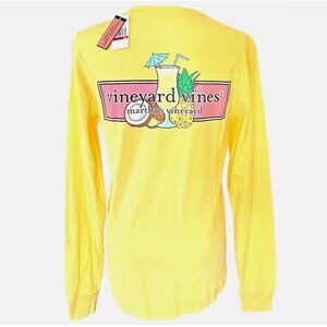 NWT! NEW! VINEYARD VINES PINA COLADA LOGO BOX PINEAPPLE TEE T-SHIRT MENS SIZE XS